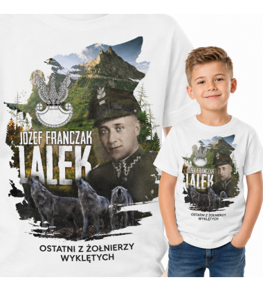 koszulka dziecięca Patriotyczna  LALEK BIAŁY